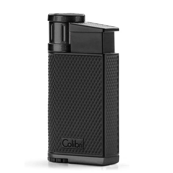Colibri Evo Storm Çift Alevli Çakmak Puro Çakmağı Siyah
