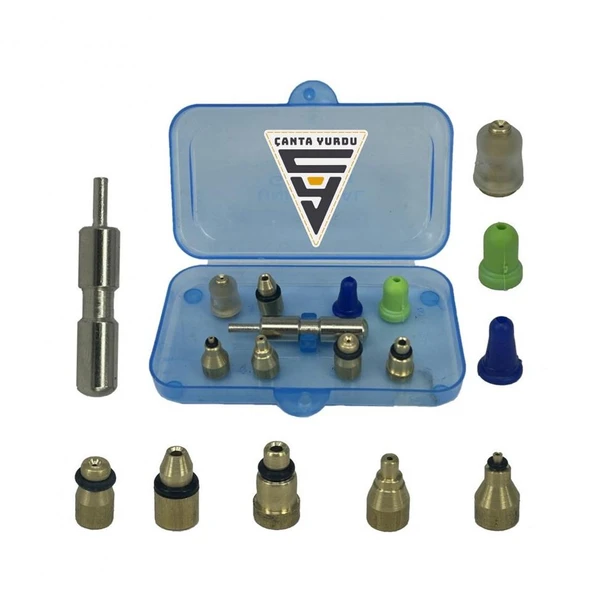 Dupont İbelo Carrier Dunhil Ronson Univeral Gaz Aparatı 9'lu Set ürün görseli 1