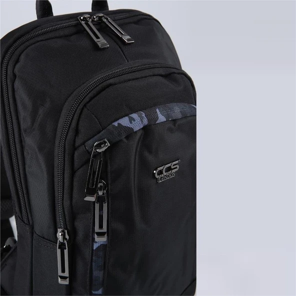 Ççs 51533 Tek Omuz Askılı Sırt ve Göğüs Çantası Siyah - 6