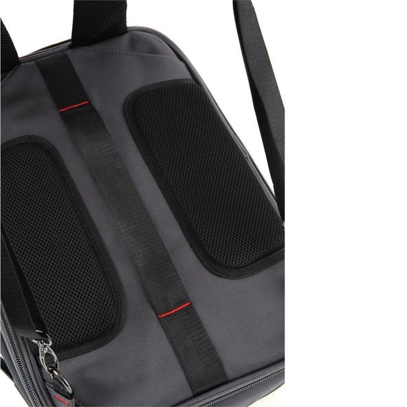 Ççs 51269 Şifreli Usb Laptop ve Evrak Sırt ve Omuz Çantası Gri - 2