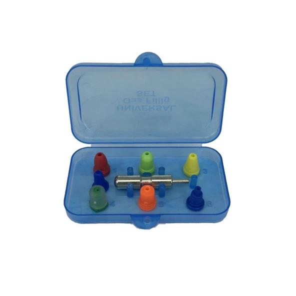 Dupont İbelo Carrier Dunhil Ronson Univeral Gaz Aparatı 8'li Set - 3