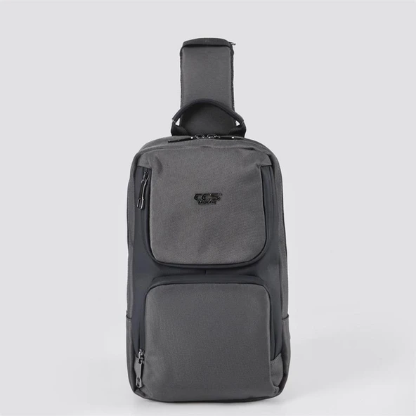 Ççs 51489 Omuz Askılı Bodybag Çapraz Çanta Gri - 5