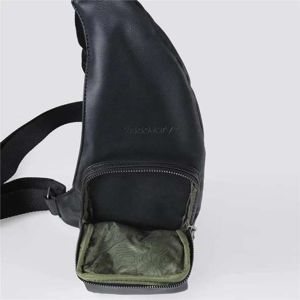 Discovery D03355 Çapraz Sırt ve Göğüs Çantası Siyah - Resim 7