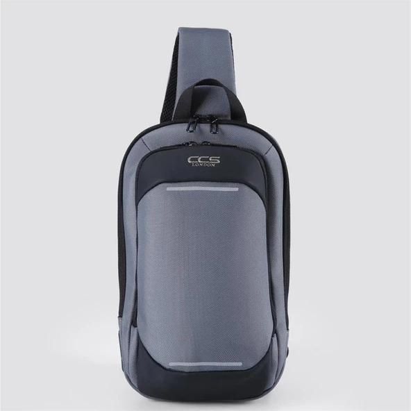 Ççs 31408 Omuz Askılı Bodybag Çapraz Çanta Gri - 2
