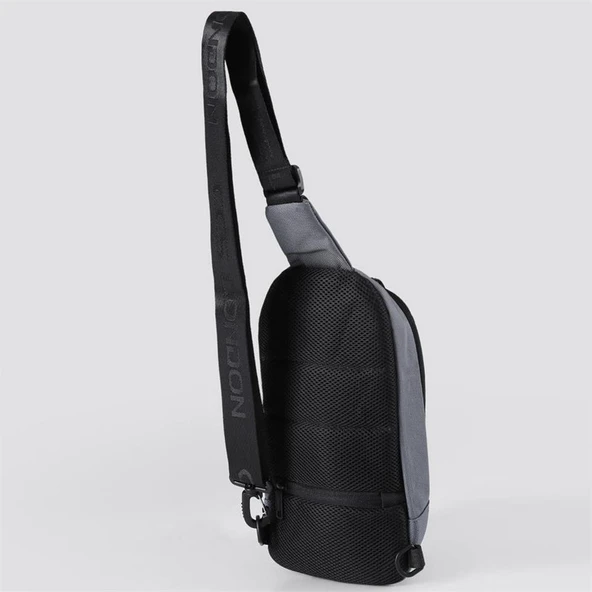 Ççs 31410 Tek Omuz Askılı Sırt ve Göğüs Çantası Gri - Resim 3