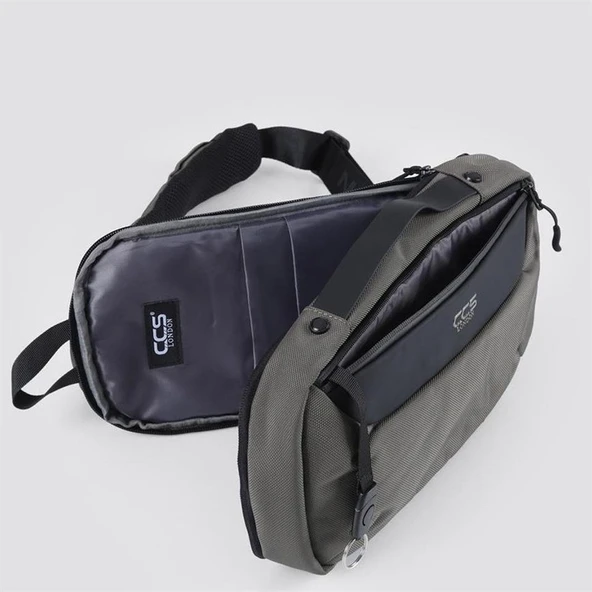 Ççs 31407 Tek Omuz Askılı Sırt ve Göğüs Çantası Yeşil - Resim 3