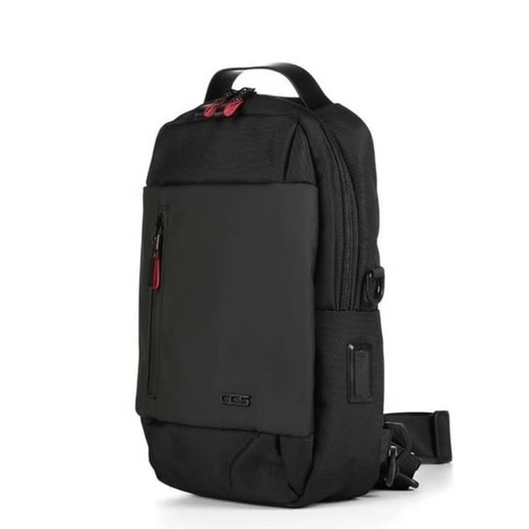 Ççs London 31289 Çapraz Sırt ve Göğüs Çantası Siyah ürün görseli