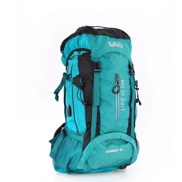 Young 40196 45 Litre Dağcı Sırt Çantası Yeşil - Resim 5