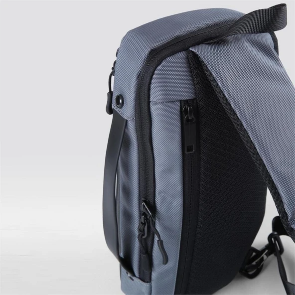 Ççs 31407 Tek Omuz Askılı Sırt ve Göğüs Çantası Gri - Resim 10