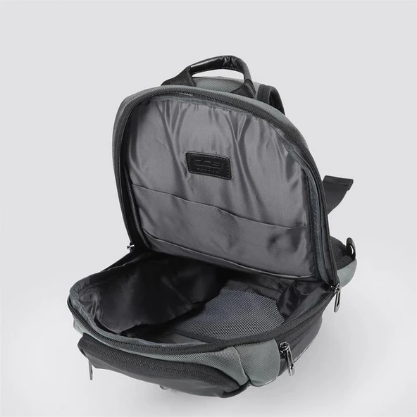 Ççs 51464 Tek Omuz Askılı Sırt ve Göğüs Çantası Gri - Resim 3