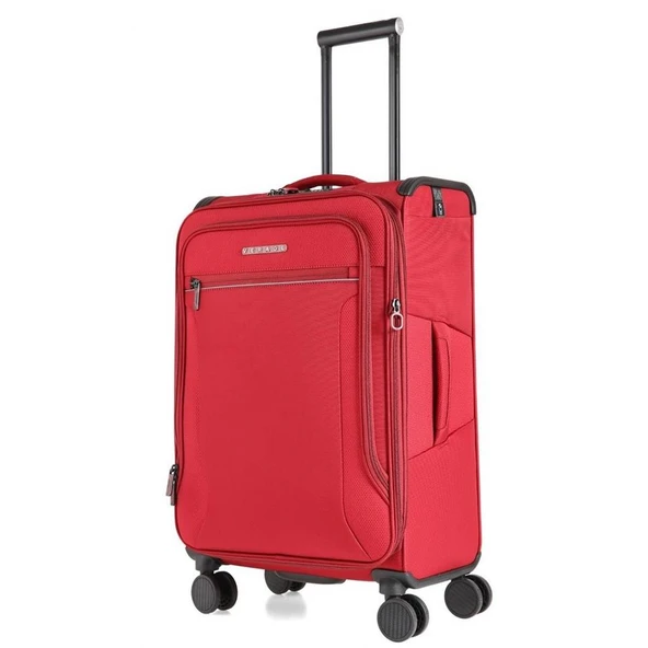 Verage GM21002W Kumaş 3 lü Valiz Seti Kırmızı - 3