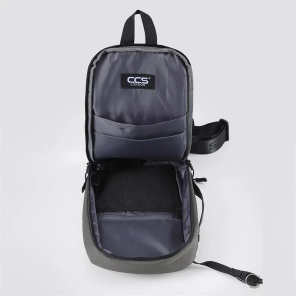 Ççs 31407 Tek Omuz Askılı Sırt ve Göğüs Çantası Yeşil - Resim 4