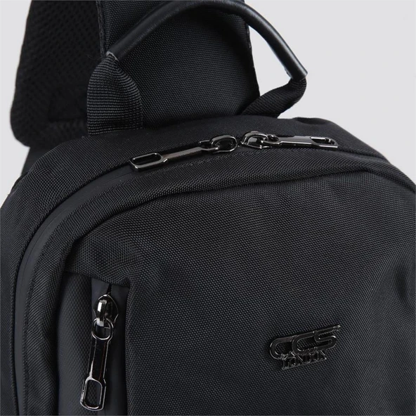 Ççs 51489 Omuz Askılı Bodybag Çapraz Çanta Siyah - 8