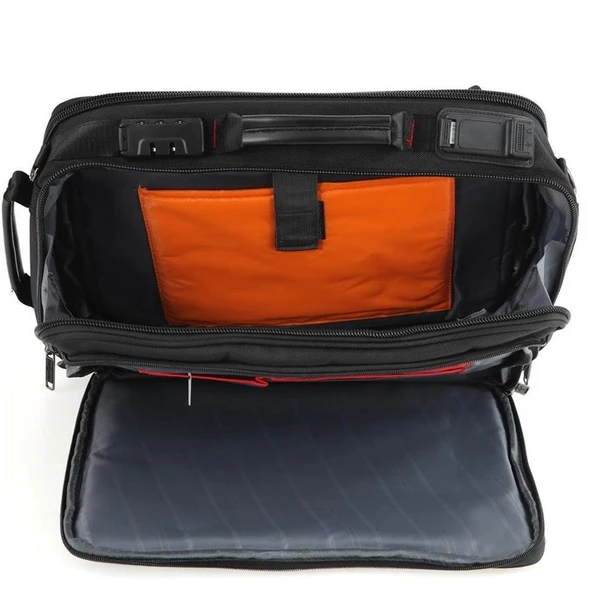 Ççs 51271 Şifreli Laptop ve Evrak Sırt ve Omuz Çantası Siyah - 4