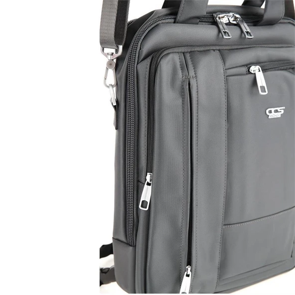 ÇÇS 51243 Omuz Askılı Sırt Çantası Gri - Resim 8