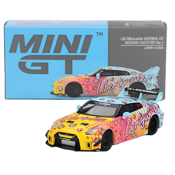 Mini GT 1/64 LB-Silhouette WORKS GT NISSAN 35GT-RR Ver.1 LBWK KUMA MGT00742 - 3
