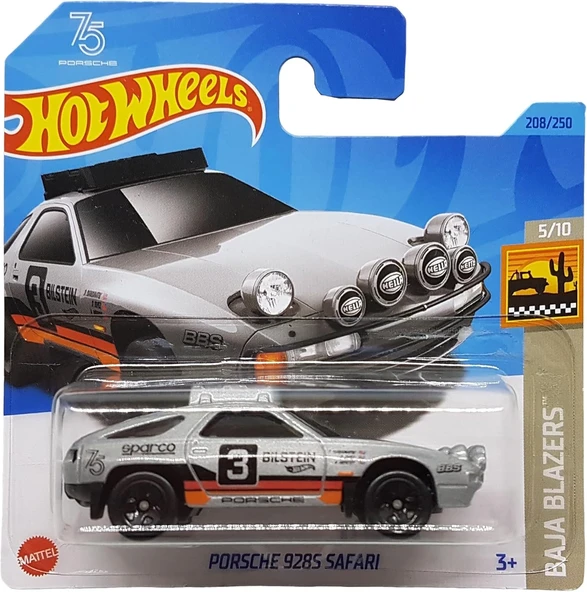 Hot Wheels - Porsche 928S Safari - Baja Blazers 5/10 - Hkg46 - Short Card - Sparco - Bilstein - Bbs ürün görseli 1