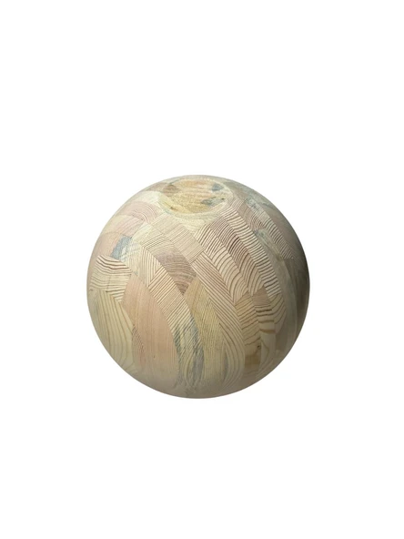 Ahşap Ladin Sehpa Küresi Çap 25cm - 2