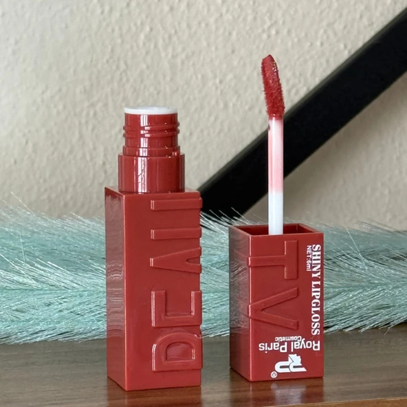 Sudedi Home Shiny Lip Gloss - Bordo Parlak Dudak Parlatıcısı - 2