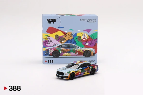 Mini GT 1/64 388 Bentley Flying Spur V8 "Unifying Spur"