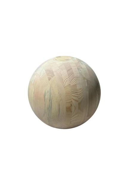 Ahşap Ladin Sehpa Küresi Çap 25cm ürün görseli 1