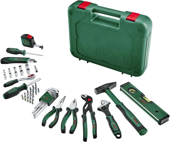 Bosch Advanced 1600A02BY7 52 Parça El Aletleri Seti ürün görseli 1