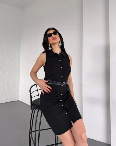 GÖMLEK YAKA ELBİSE ürün görseli