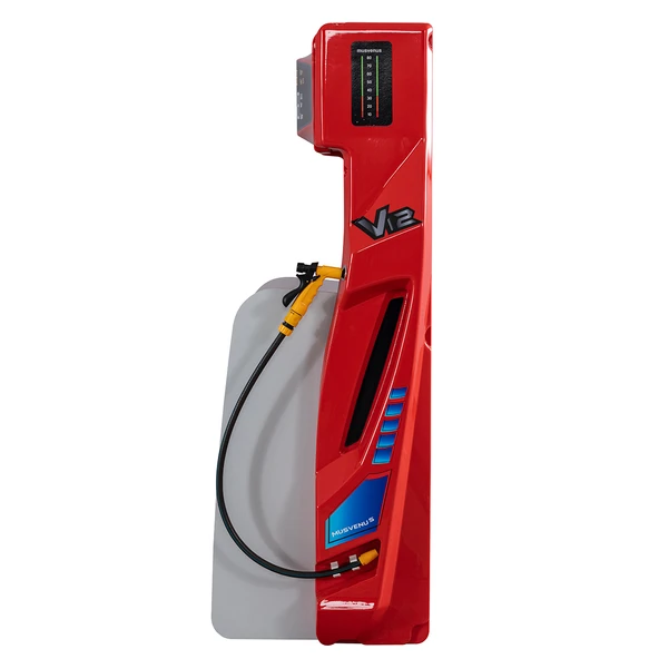 Çocuk Odası - Vento Arabalı Yatak - Sport 3 Kapılı Dolap, Masa, Şifonyer, Kitaplık - Kırmızı - 4