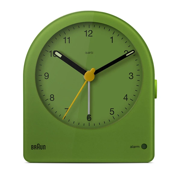 Braun BC22GN Yeşil Klasik Analog Alarmlı Masa Saati