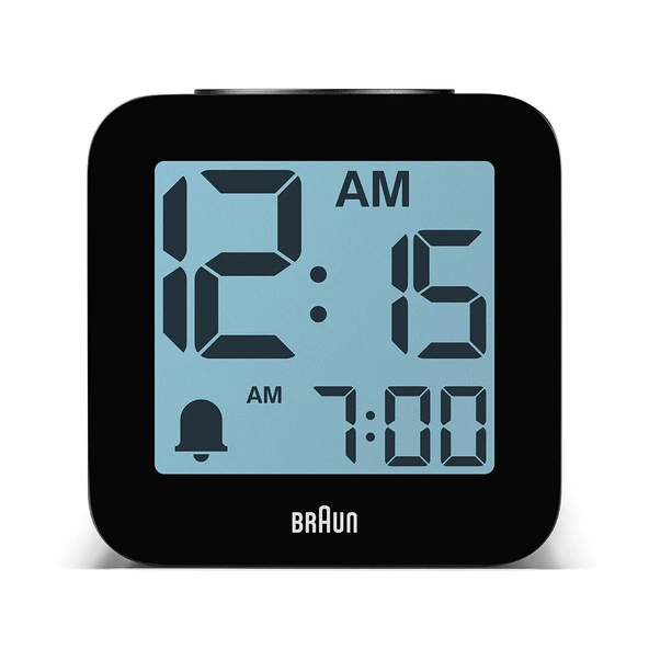 Braun BC25BP Siyah Time Speaking Dijital Alarmlı Masa Saati