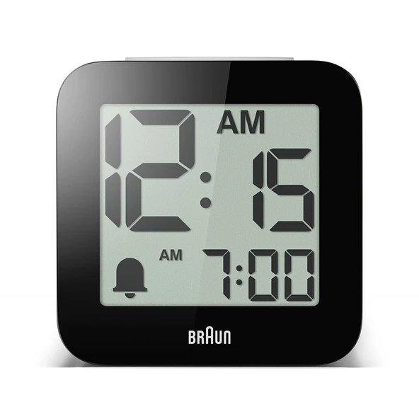 Braun BC25WP Beyaz Time Speaking Dijital Alarmlı Masa Saati