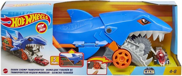 Hot Wheels Köpek Balığı Taşıyıcı, 4 Yaş Ve Üzeri, Gvg36 - Resim 6