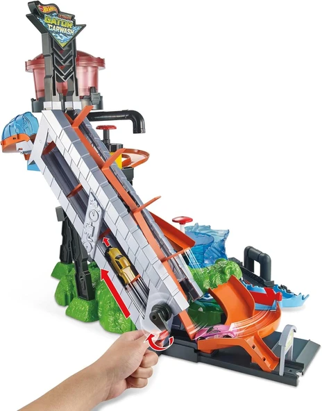Hot Wheels - Ultimate Wash Station - Resim 4