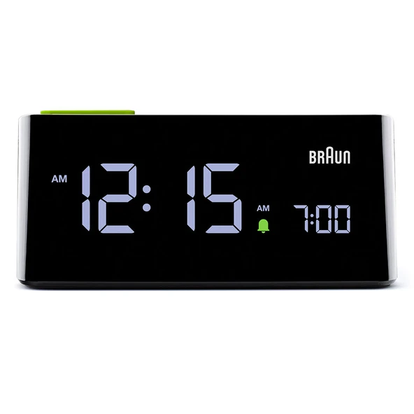 Braun BC16BEU Siyah Va LCD Ekran Dijital Alarmlı Masa Saati
