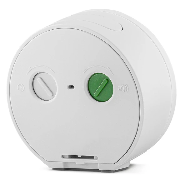 Braun BC12W Beyaz Klasik Analog Alarmlı Masa Saati - Resim 3