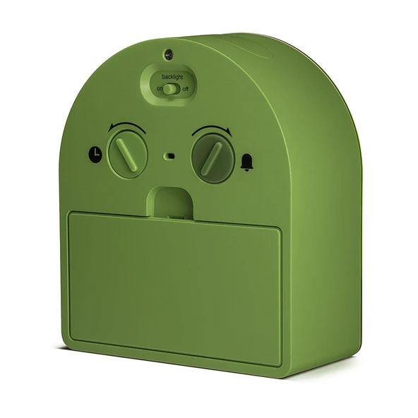 Braun BC22GN Yeşil Klasik Analog Alarmlı Masa Saati - Resim 3