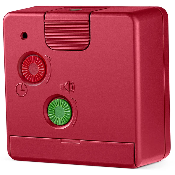 Braun BC02R Kırmızı Klasik Seyahat Analog Alarmlı Masa Saati - Resim 5