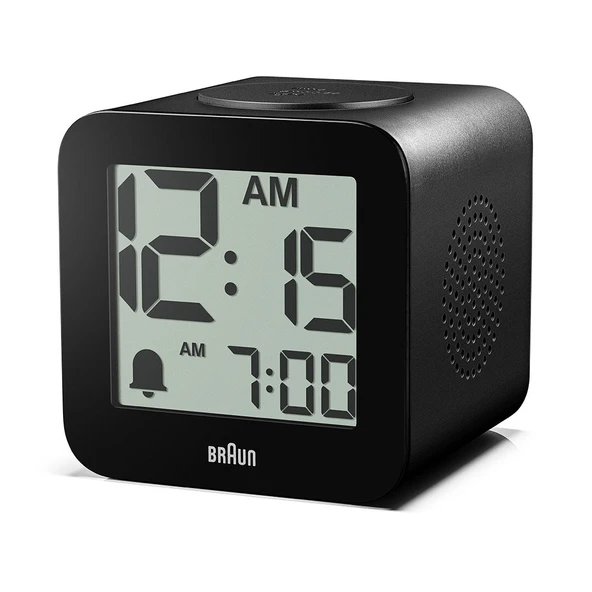 Braun BC25BP Siyah Time Speaking Dijital Alarmlı Masa Saati - Resim 7
