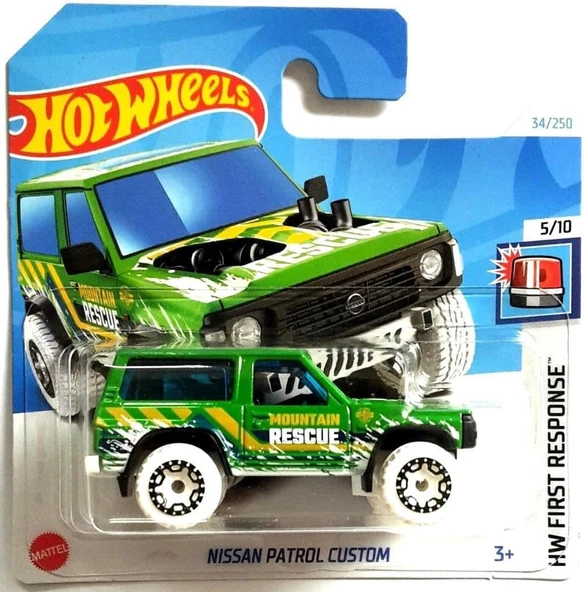 Hot Wheels Tekli Arabalar Nissan Patrol Custom Htc89 - Resim 4