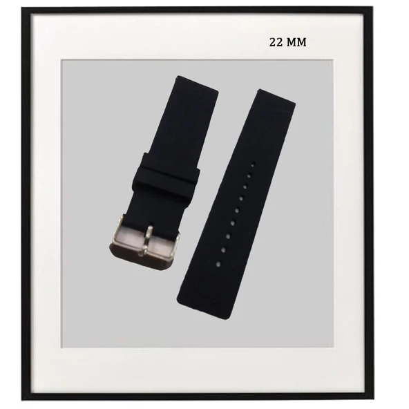 2540 22 MM SLİKON LACİVERT KORDON ürün görseli 1