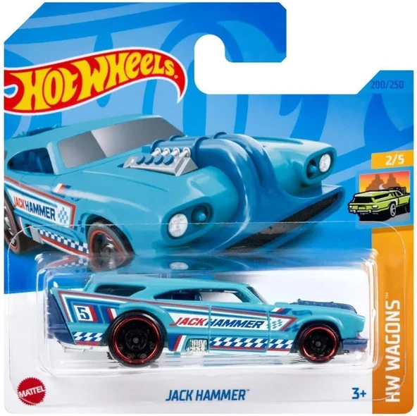 Hot Wheels Tekli Arabalar Jack Hammer Hkh71 - Resim 4