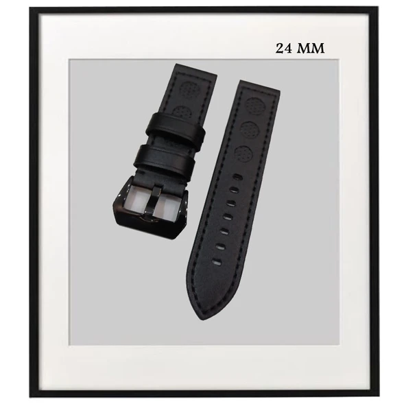 3112BK 24MM SİYAH KORDON