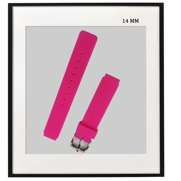 1100P 14MM PLASTİK PEMBE KORDON ürün görseli 1