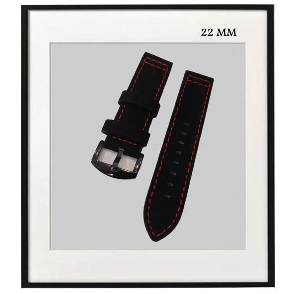 9149RD 22 MM SİYAH KORDON