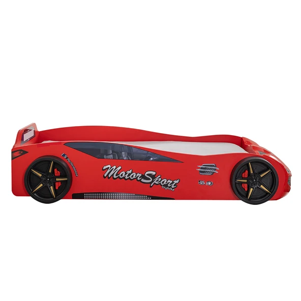 Arabalı Yatak, V-sport Arabalı Yatak - Kırmızı 1 Adet Comfort Yatak - 2