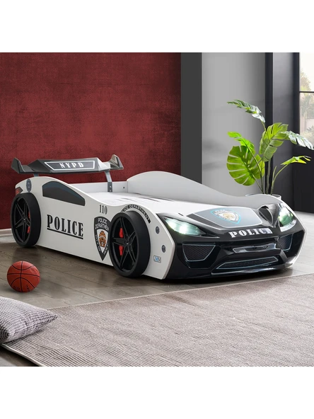 Arabalı Yatak, Police Rüzgarlıklı Arabalı Yatak - Siyah - 1