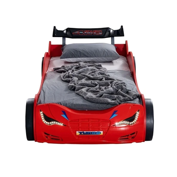 Arabalı Yatak, Süpers Bazalı Arabalı Yatak, Ledli - Adaptörlü - 2