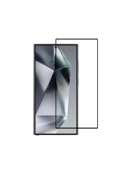 Logis Samsung Galaxy S25 Ultra  Antistatik 5D Tam Kaplayan Ekran Koruyucu Cam - 1