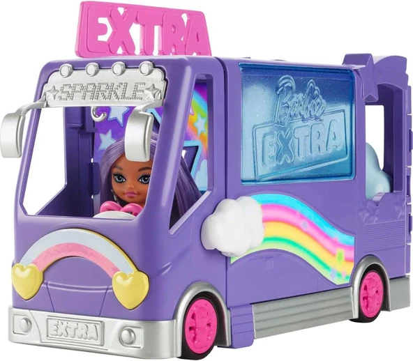 Barbie Extra Mini Mini Tur Otobüsü - Resim 5