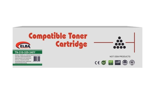 OfisPc Brother TN-340Y Muadil Sarı Toner TN-310Y-TN-320Y 4150-4570-9460-9560